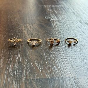 Beauty and the Beast Inspired Rings